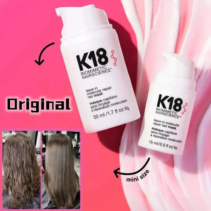 K18 50ml Leave-In Molecular Repair Hair Mask Damage Restore Condition