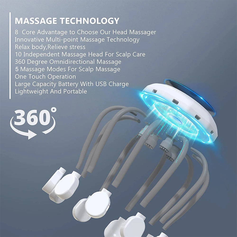 Electric Scalp Massager Head Massager